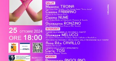 25 ottobre: il Lions Club Terra Jonica presenta “Prevenzione in Rosa”